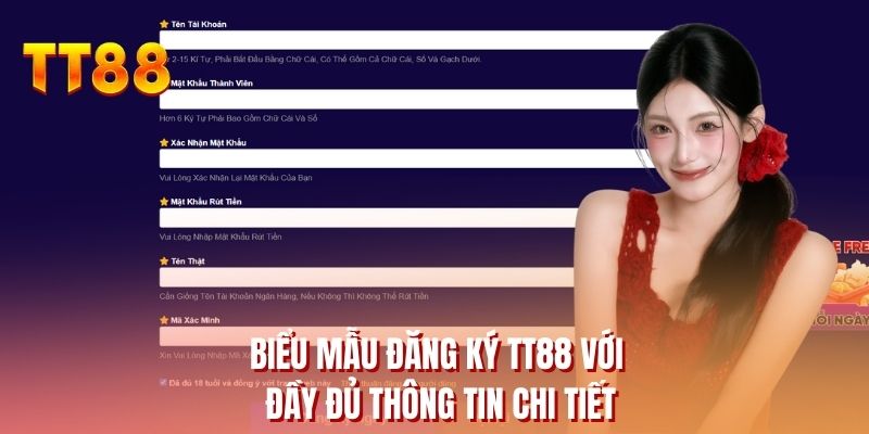 Đăng Ký TT88 - Thao Tác Nhanh Gọn Trở Thành Hội Viên
