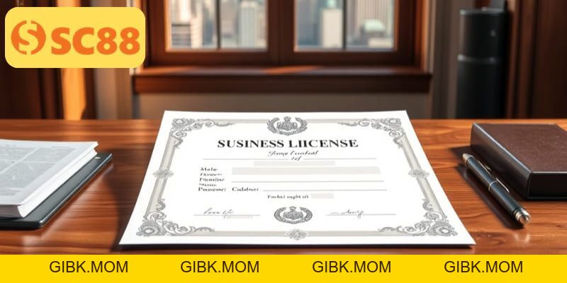 Giấy Phép Hoạt Động - Tiêu Chí Đánh Giá Uy Tín Của SC88